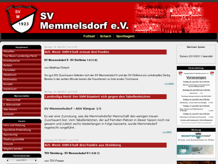 www.sv-memmelsdorf.de