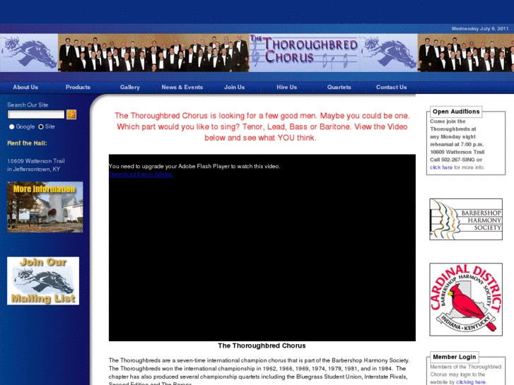 www.thoroughbredchorus.com