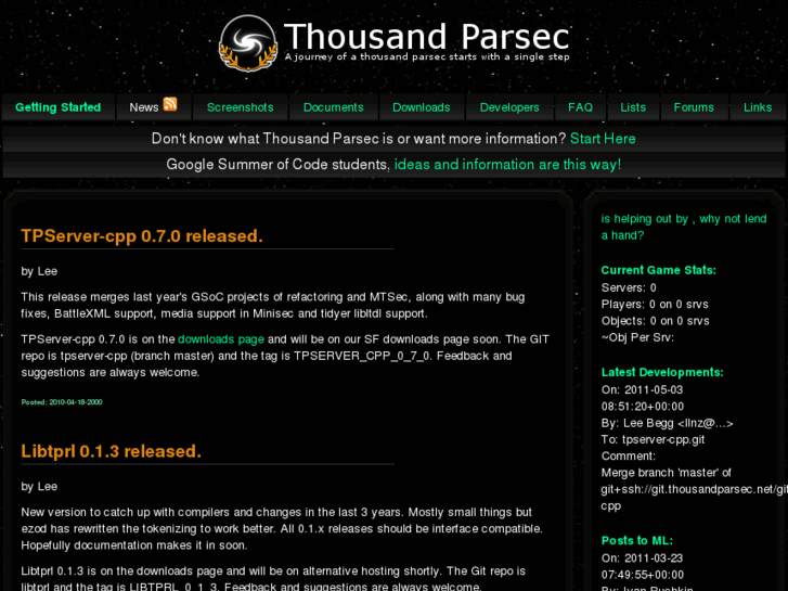 www.thousandparsec.com