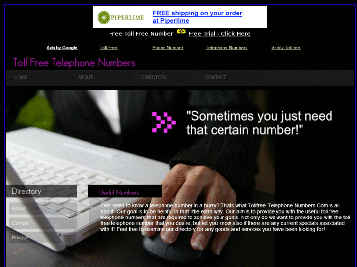 www.tollfree-telephone-numbers.com