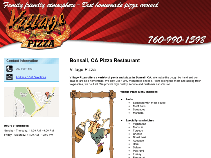 www.villagepizzabonsall.com