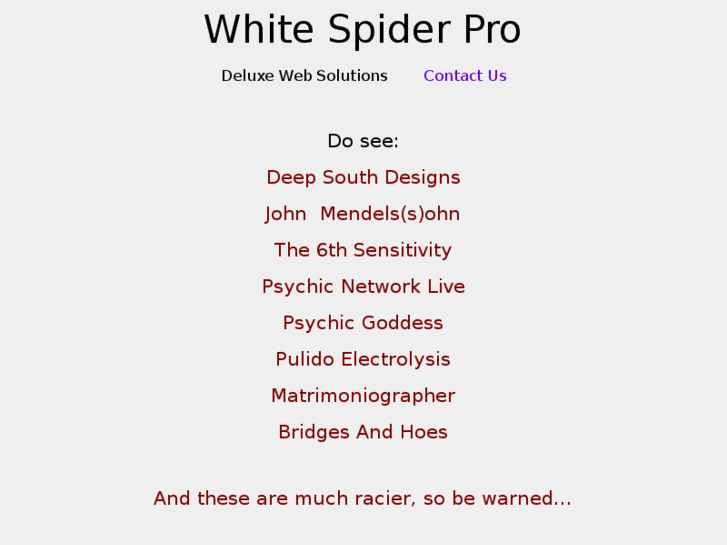 www.whitespiderpro.com