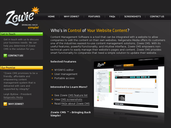 www.zowie-cms.com