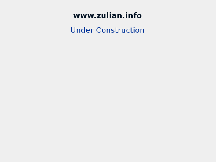 www.zulian.info