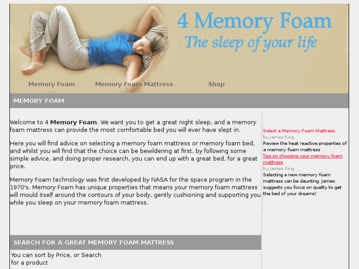 www.4memoryfoam.co.uk