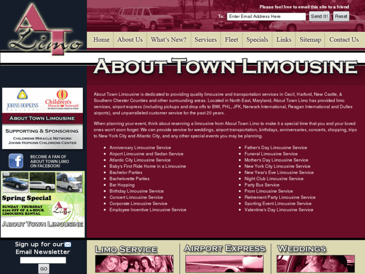 www.abouttownlimo.com