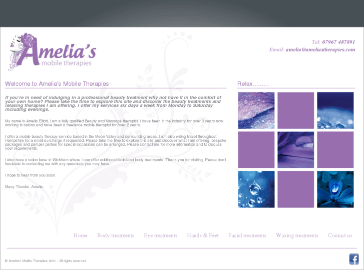 www.ameliastherapies.com