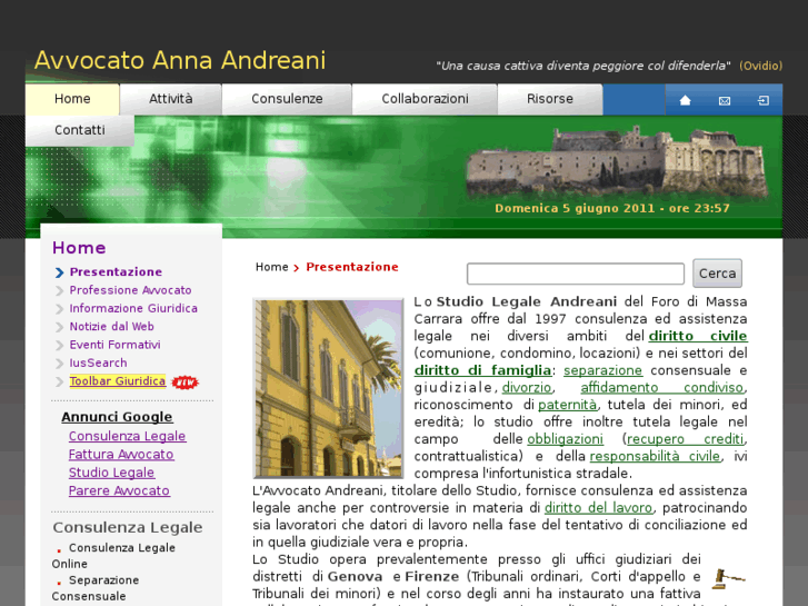 www.avvocatoandreani.com