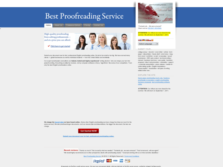 www.bestproofreadingservice.com