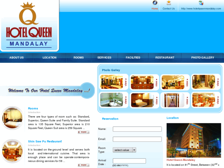 www.hotelqueenmandalay.com