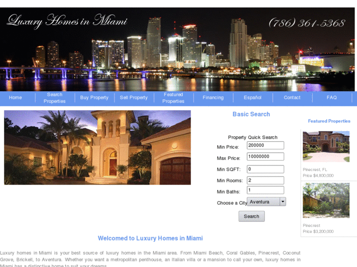 www.luxuryhomesinmiami.org