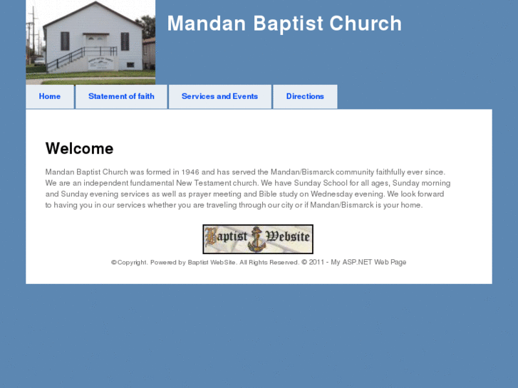 www.mandanbaptistchurch.org