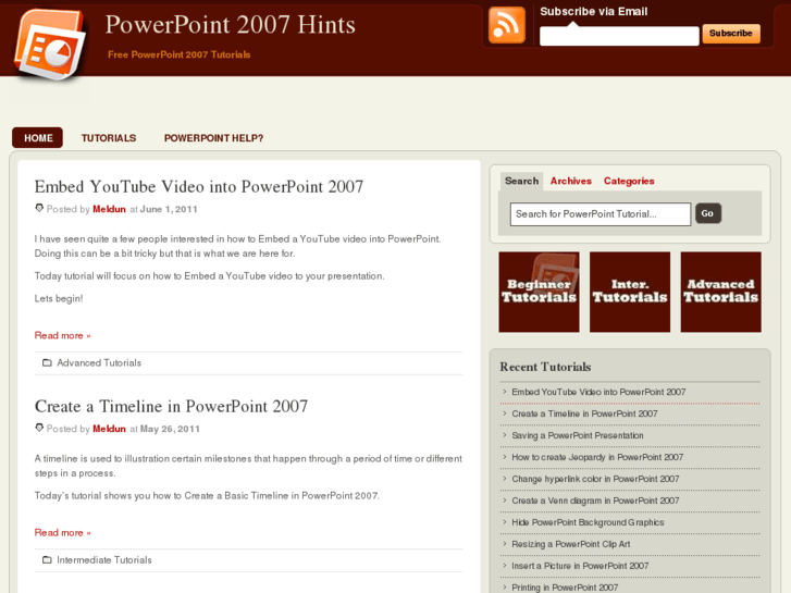 www.powerpoint2007hints.com