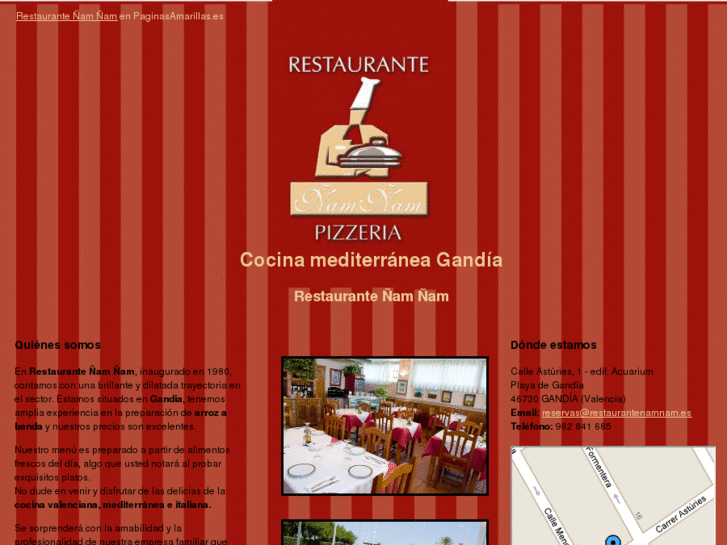 www.restaurantenamnam.es