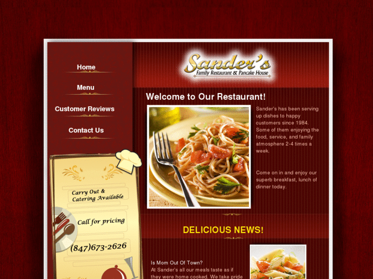 www.sandersrestaurant.com