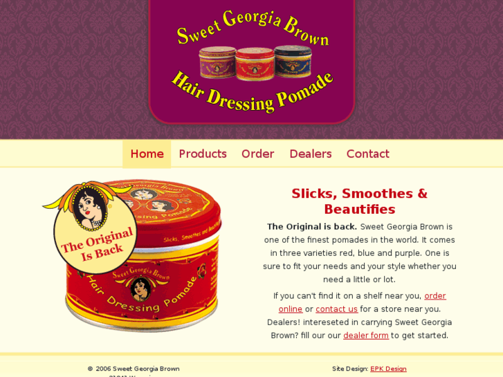 www.sweetgbrownpomade.com