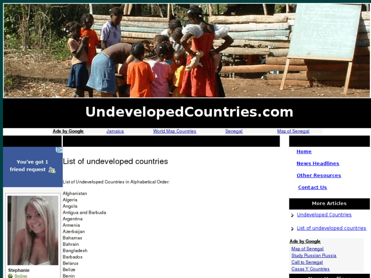 www.undevelopedcountries.com