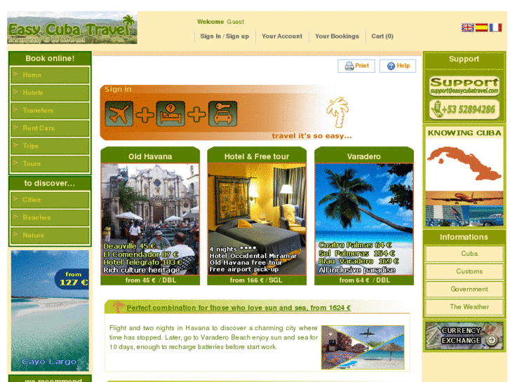 www.easycubatravel.com