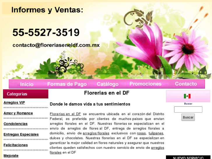 www.floreriaseneldf.com.mx