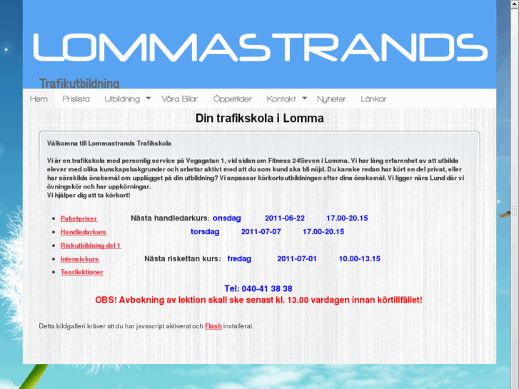 www.lommastrafikskola.com