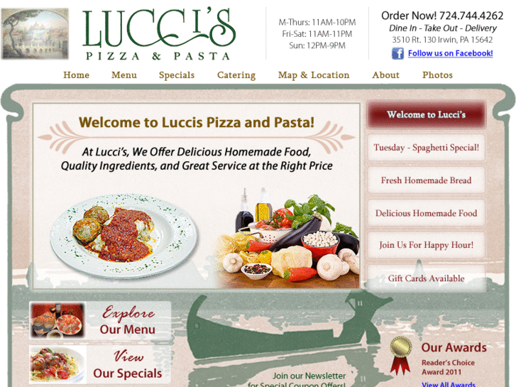 www.luccispizza.com