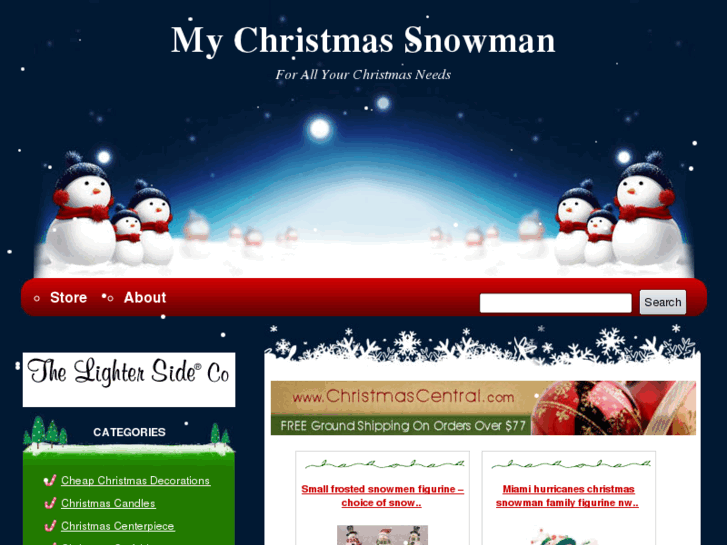 www.mychristmassnowman.com