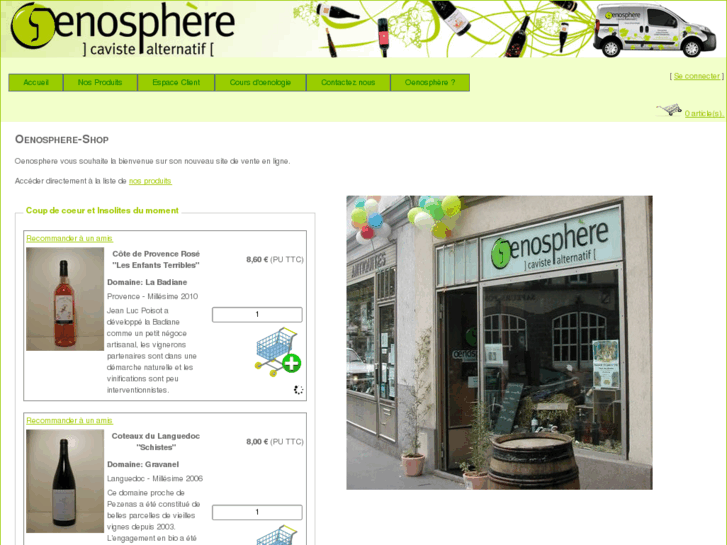 www.oenosphere-shop.com