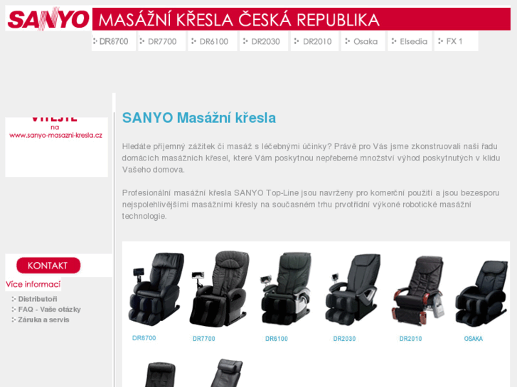 www.sanyo-masazni-kresla.cz