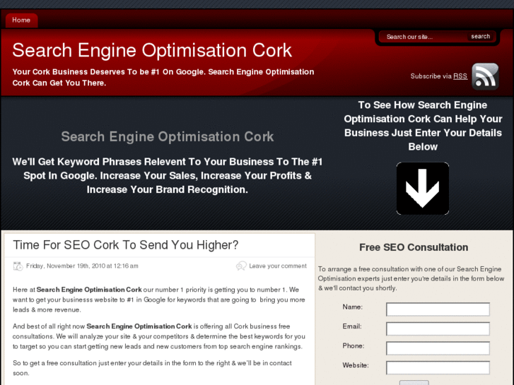 www.searchengineoptimisationcork.com