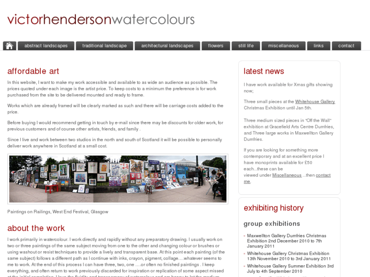 www.victorhendersonwatercolours.com