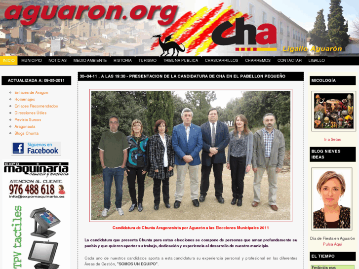 www.aguaron.org