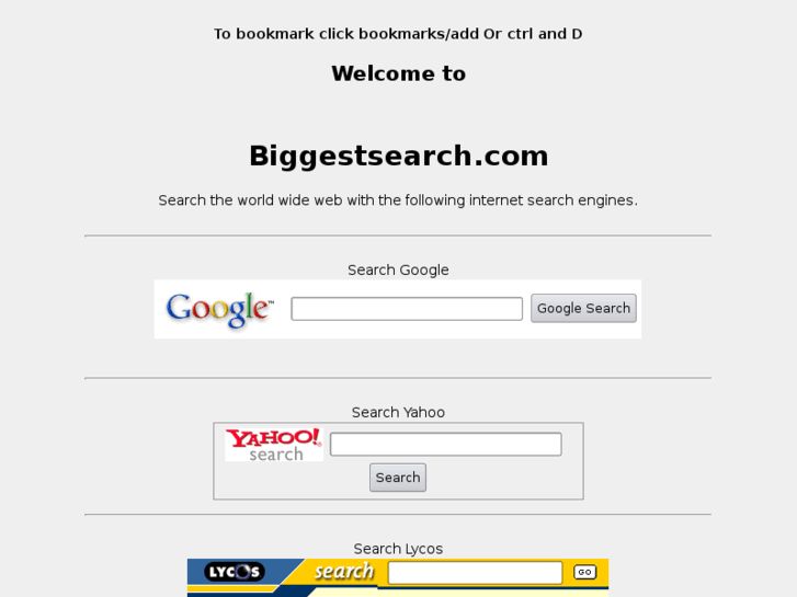 www.biggestsearch.com