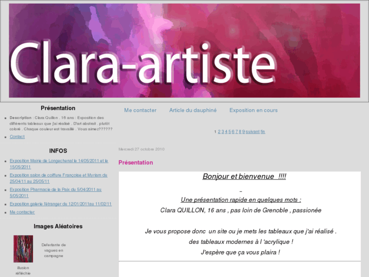 www.clara-artiste.com