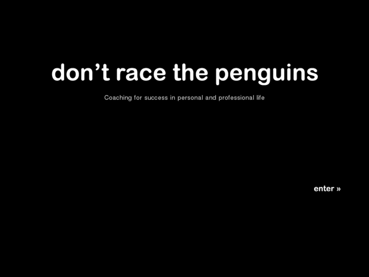 www.dontracethepenguins.com