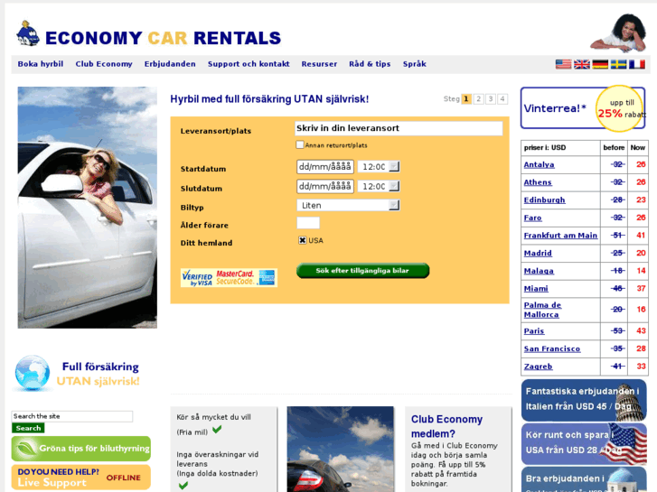 www.economycarrentals.se