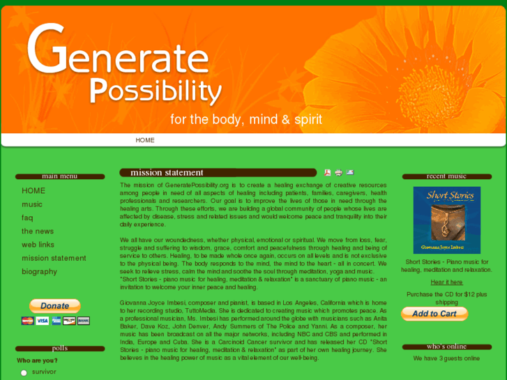 www.generatepossibility.org