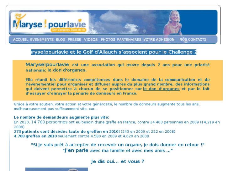 www.maryse-pourlavie.com