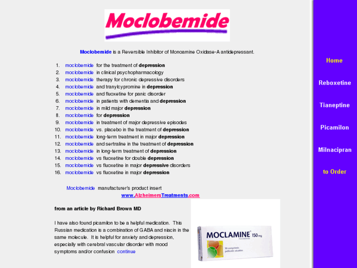 www.moclobemide.info