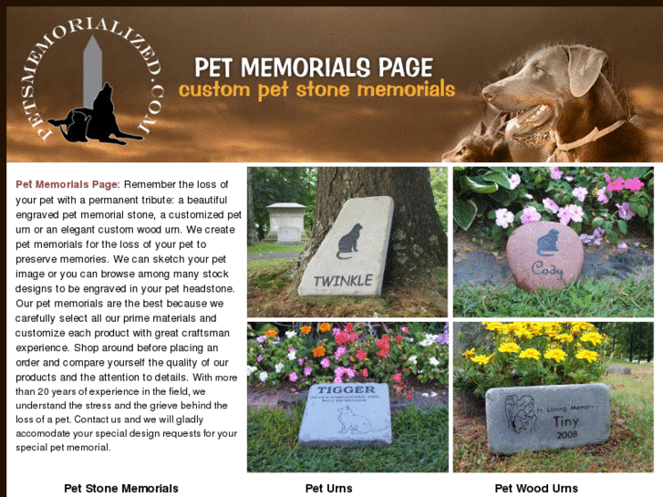 www.petmemorialspage.com