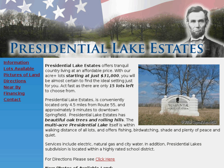 www.presidentiallakeestates.com