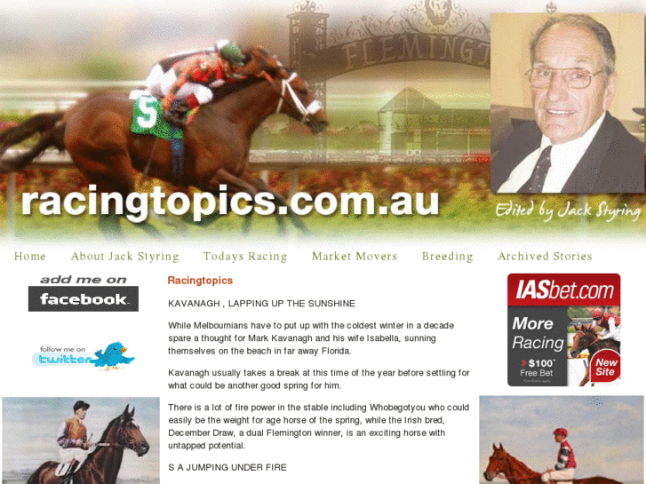 www.racingtopics.com