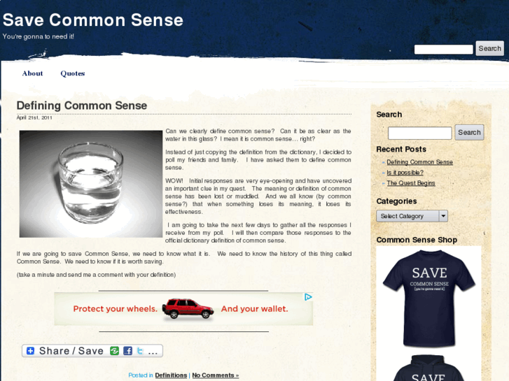 www.savecommonsense.com