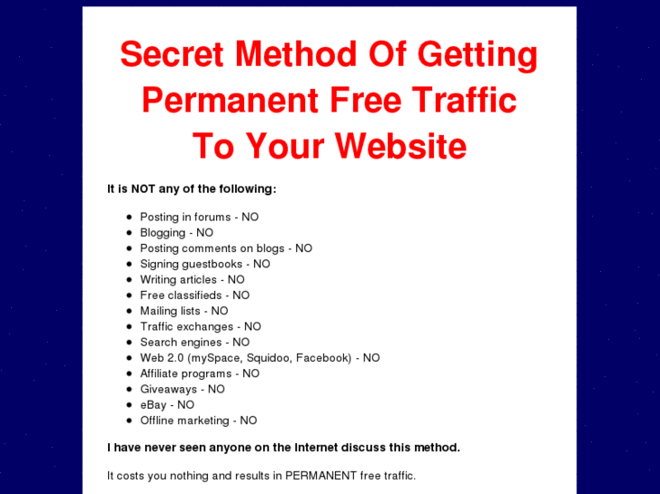 www.secrettrafficmethod.com