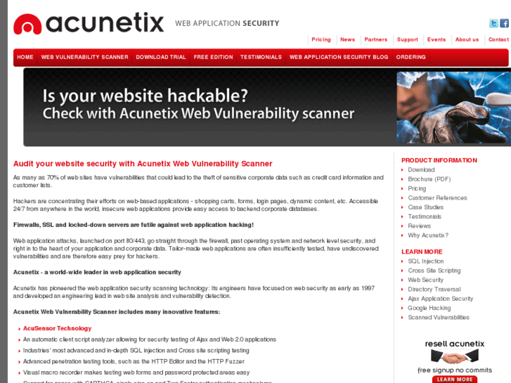 www.webvulnerabilityscanner.com