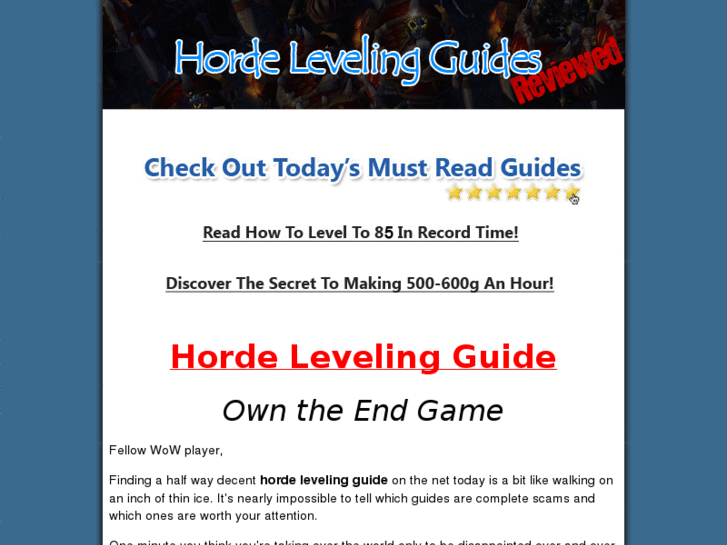 www.wowhordelevellingguide.com