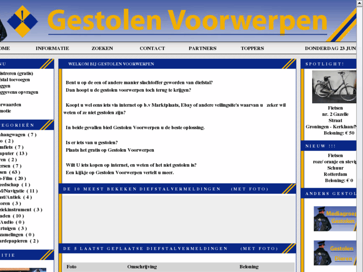 www.gestolenvoorwerpen.nl