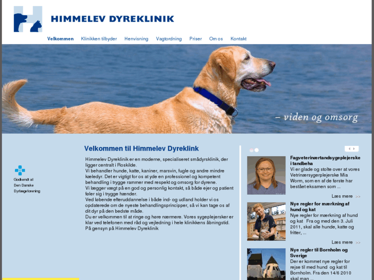 www.himmelevdyreklinik.dk