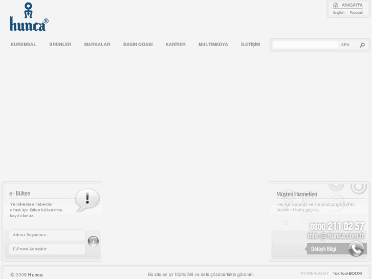 www.hunca.com.tr