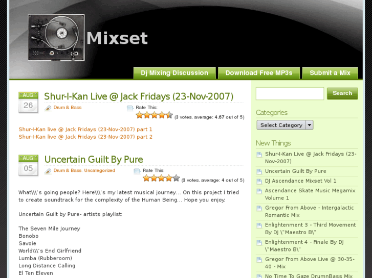 www.mixset.net