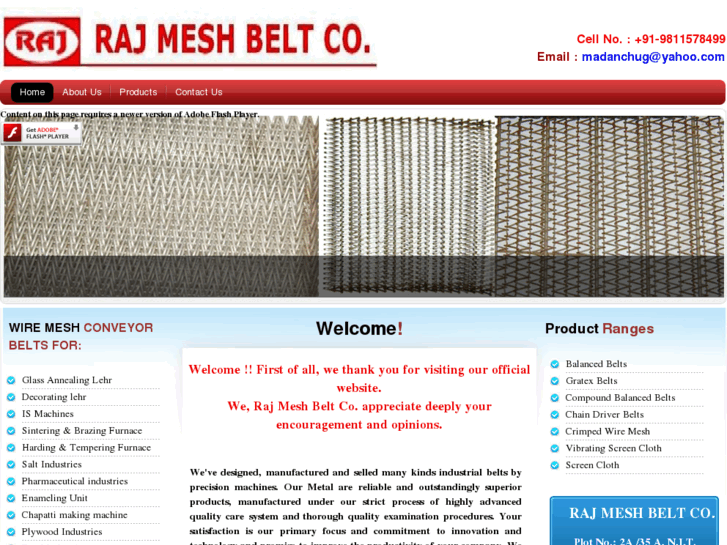 www.rajmeshbelt.com